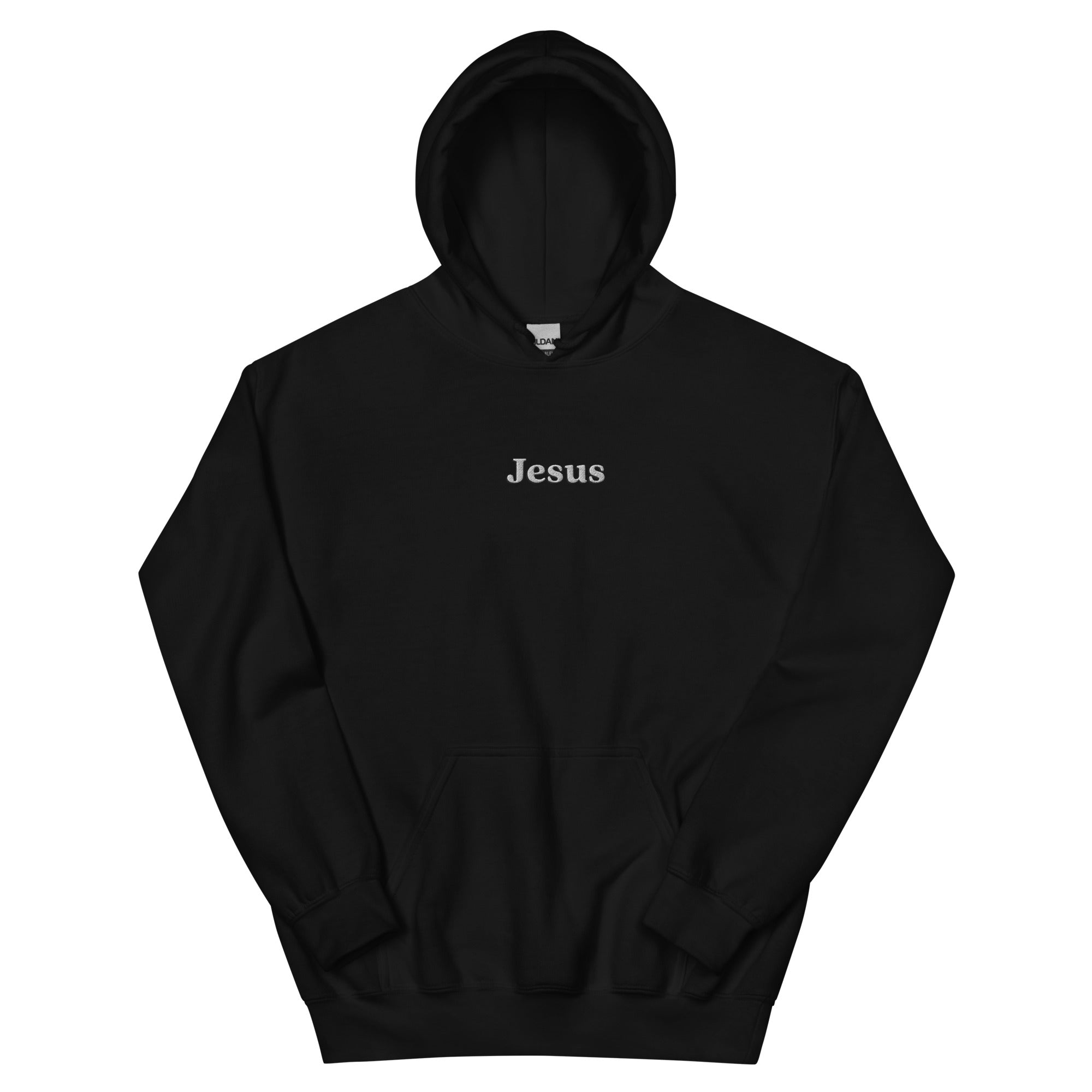 Embroidered Jesus Hoodie – Spread Love Jesus